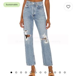 Agolde mid rise 90s jeans